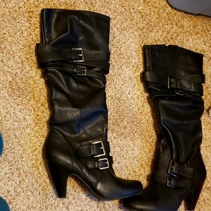 Black Boots 7and Half M